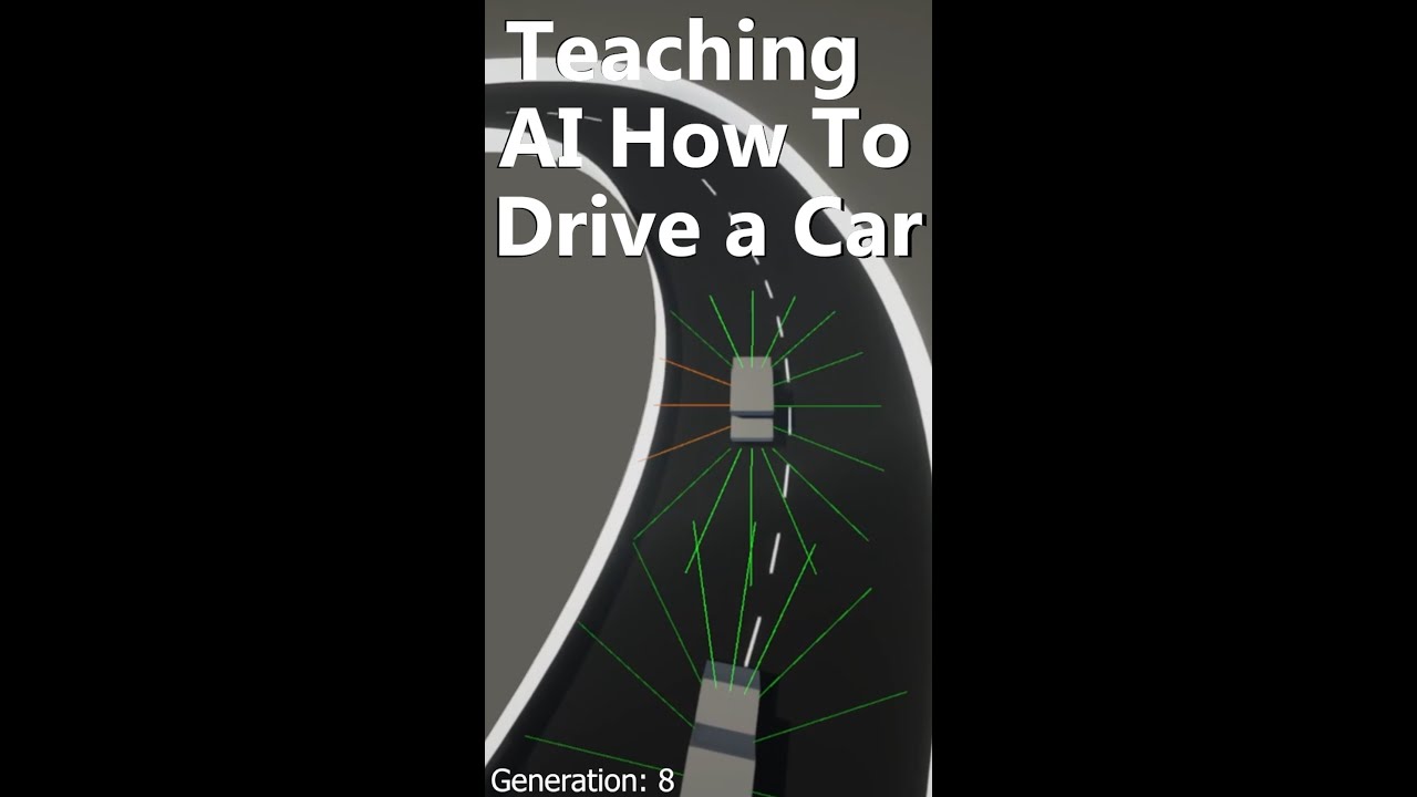 AI Learns To Drive a Car