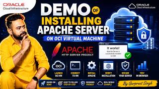 🚀 Install Apache Web Server on OCI Virtual Machine | Complete Hands-On Demo