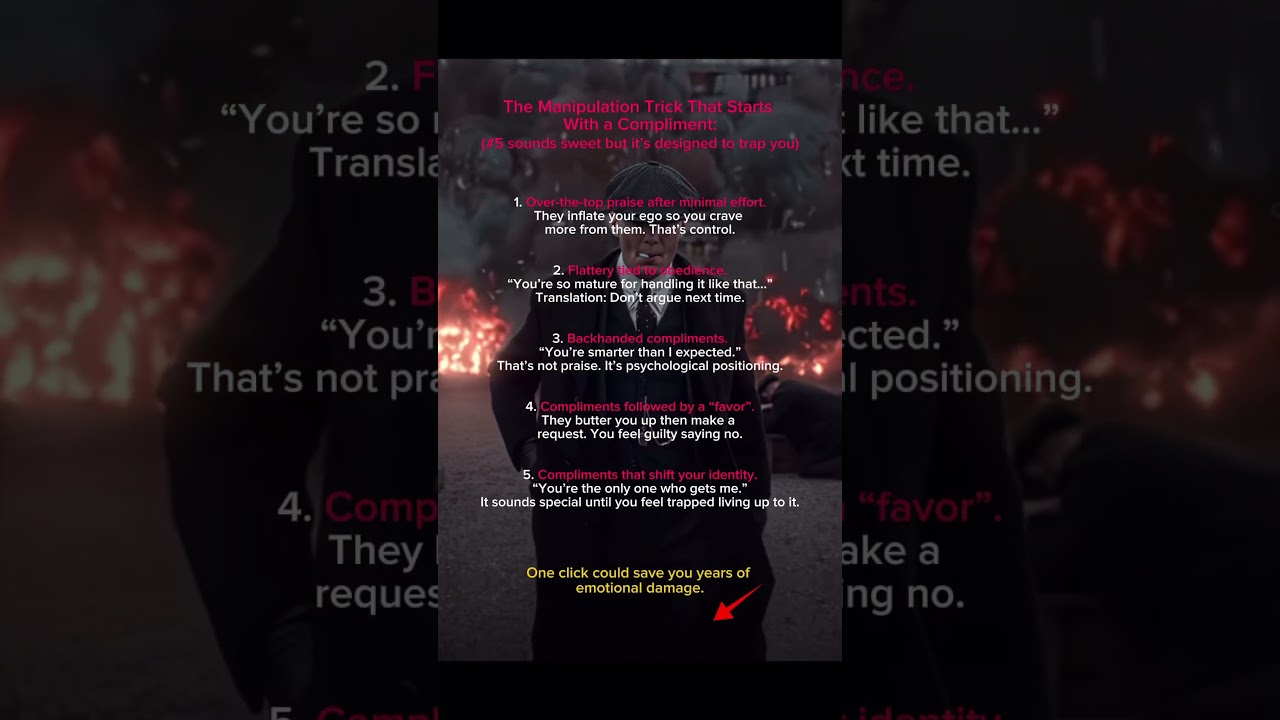 The Compliment Manipulation Trick | Psychology Facts