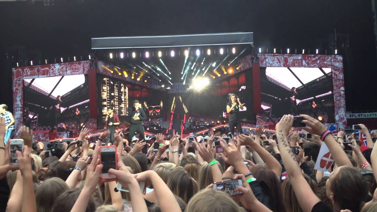 One Direction 17.6.2014 Copenhagen Parken YouTube