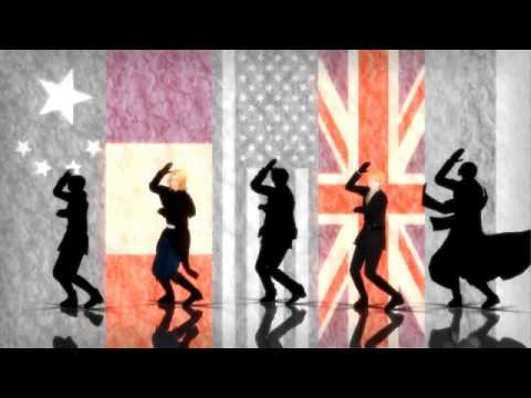 【APヘタリアMMD】連合でGet Up & Move!!