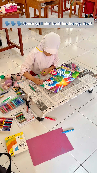 NOURA TUTORIAL USING SOFT OIL PASTEL 🫟🎨 #tutorial