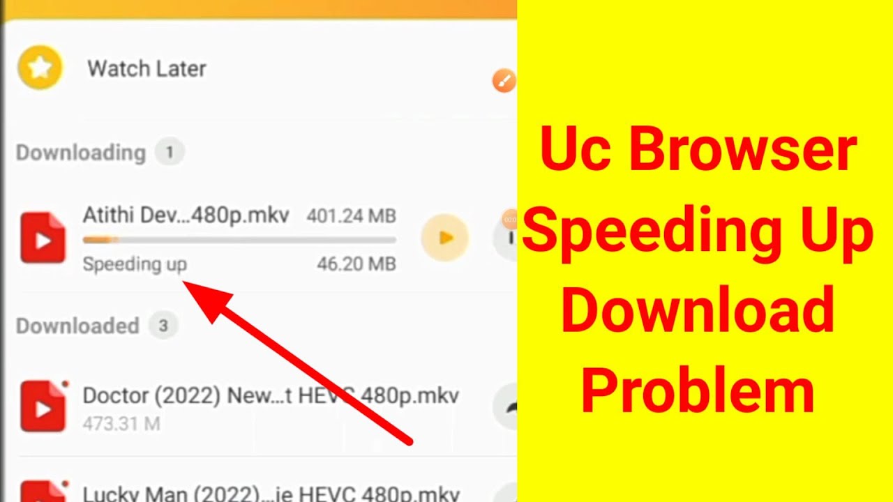 Fix Uc Browser Speeding Up Your Download Problem Solve