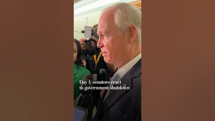 Day 1: senators react to government shutdown
