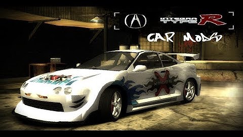 Need for Speed Most Wanted - Car Mods - Acura Integra Type-R Race
