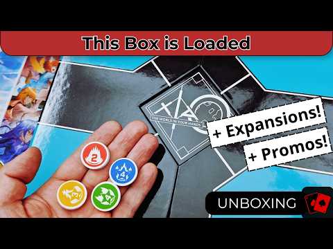 Bullet: Cubed | Unboxing - The Big Storage Box, Expansions & Promos