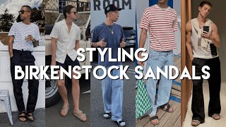 Birkenstock Arizona Sandals Outfits | Men's Summer Outfit Ideas | Fashion Style Trends 2023 screenshot 4