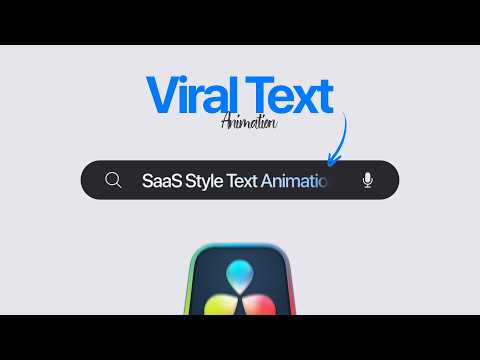 Nobody in DaVinci Resolve is Teaching This Text Animation