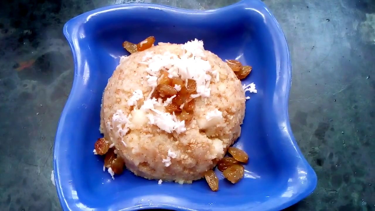 Healthy Fresh Coconut With Sesame Seeds Halwa Recipe Fresh Coconut
