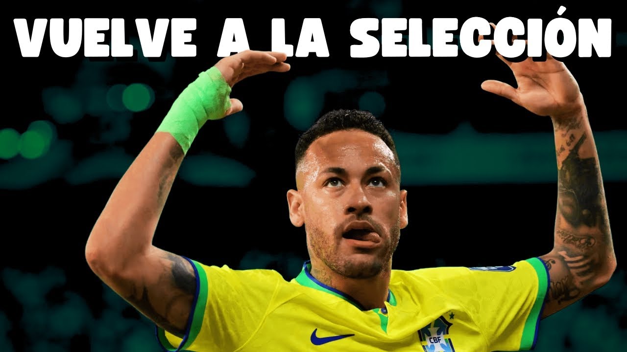Neymar VUELVE A SER CONVOCADO para la Selección de Brasil 2025 - YouTube