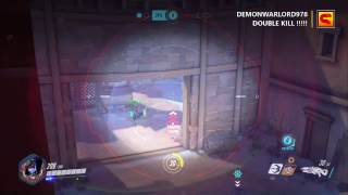 Widow maker double kill (Overwatch)
