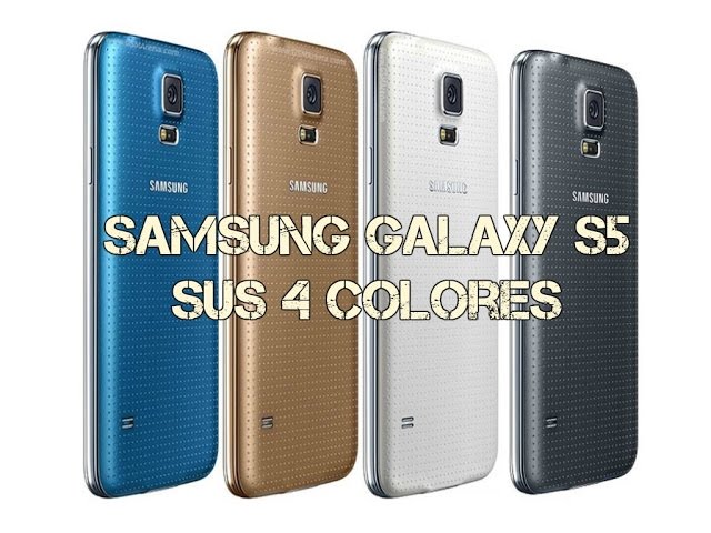 Color Azul Samsung Samsung Galaxy S5 Color Azul
