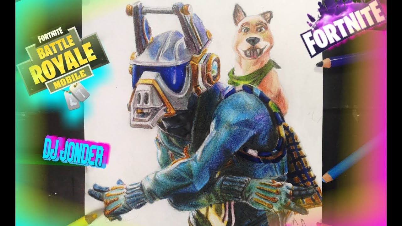drawing djyonder fortnite¡- dibujo a djllama fortnite ¡¡¡