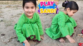 Play in Sand | Sand toys | Kids Entertainment in Mud Park