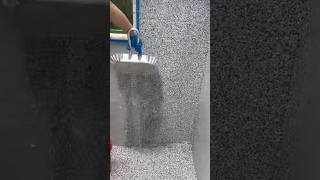 How we epoxy a wall 😮‍💨#epoxy #flake #art