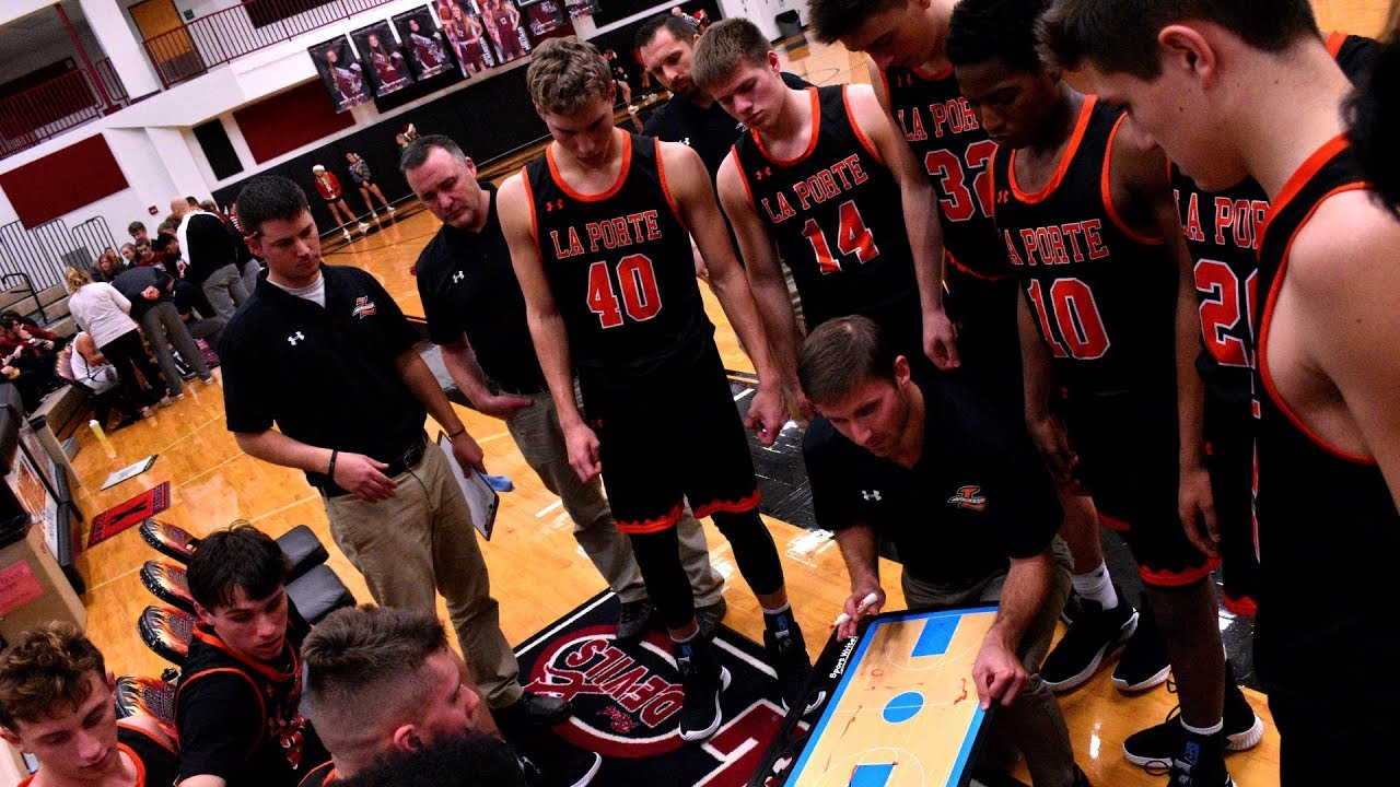 LaPorte Slicers vs South Bend Adams Eagles - Boys Basketball - YouTube