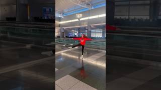 Airport Turn Challenge ACCEPTED ❤️ #trend #viral #dancer #lifeaswegomez