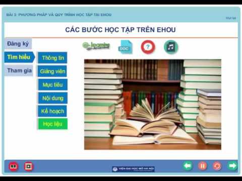 Nhập môn Internet (Bài 3 - Phương pháp học EHOU) - youtube