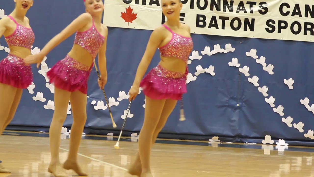 2014 Canadian Baton Twirling Championships YouTube