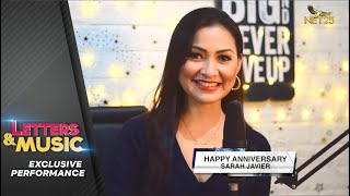 Sarah Javier - Happy Anniversary (NET25 Letters and Music online)