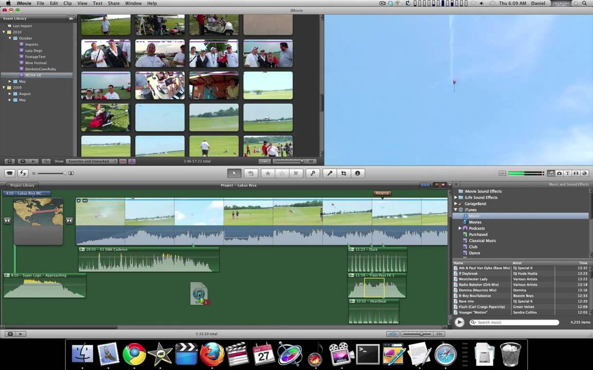 IMovie 11 Tutorial - Working With Audio - The Basics - YouTube