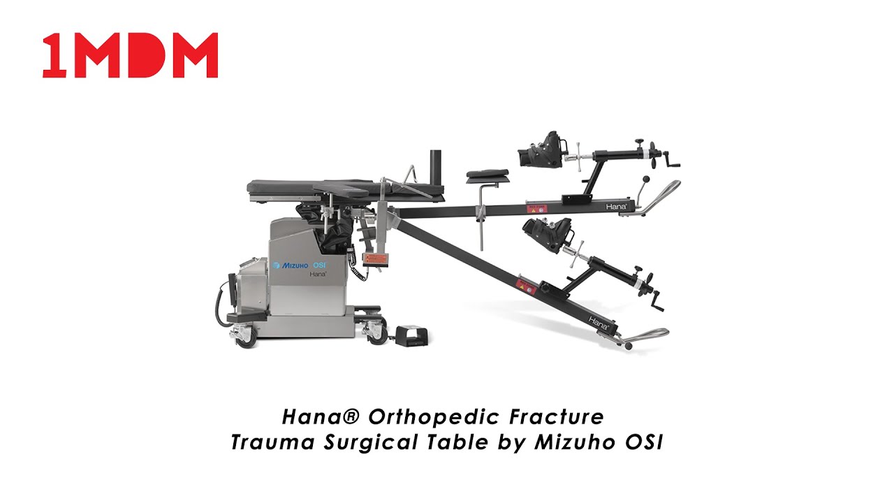Hana® Orthopedic Fracture Trauma Surgical Table by Mizuho OSI YouTube