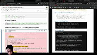 ML Model building(Linear Regression Model — House Price Prediction ) numpy and SKlearn