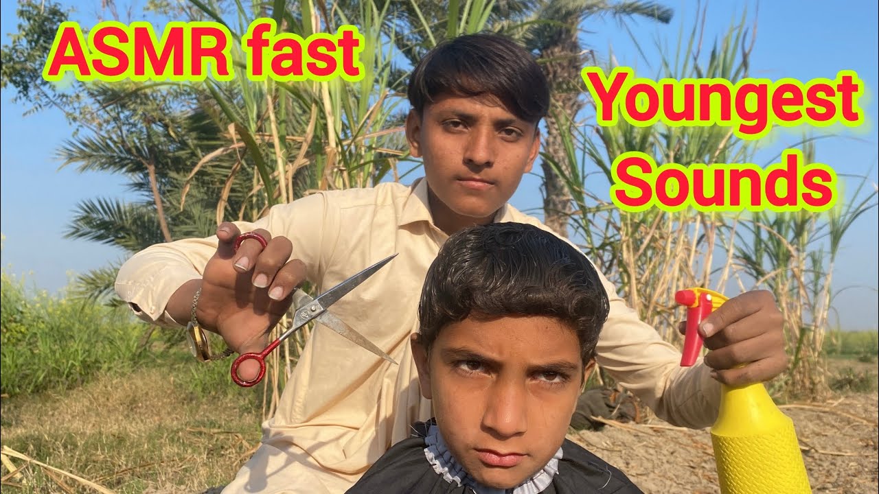 youngest Barber 💈 ln the world 🌍 fast & Slow Haircut 💇 Dirty  Man Haircut