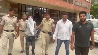 Good work by PS Aman Vihar arrested one desperate snatcher