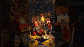 Minecraft, but my friend is a CHAOS magnet! #minecraft #shorts