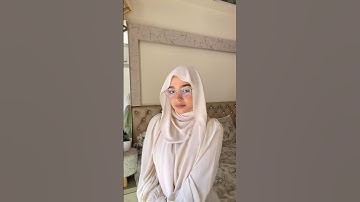 Hijab with glasses 🫶🏻 #hijab #hijabtutorial #explore