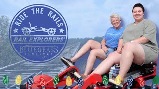 Ride the Rails with Us || Rail Explorers - Bluegrass, Kentucky || #Vlogmas2023 Day 1