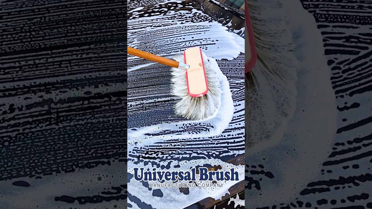 10in Hogs Hair Car Wash Prep Brush | Universal Brush UB103
