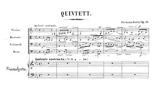 Hermann Goetz – Piano Quintet, in C minor