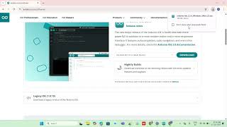 Arduino IDE Install BLINK LED