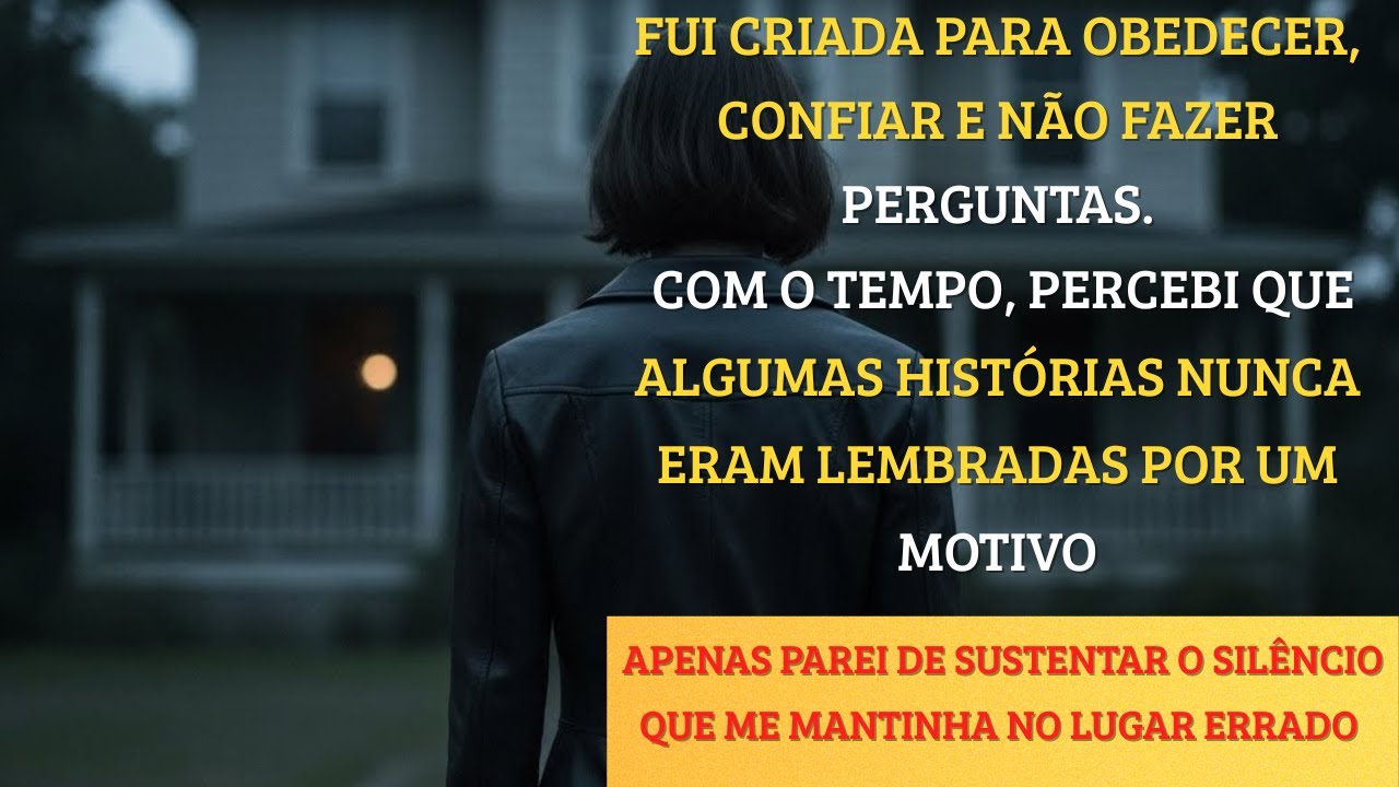 Fui criada para obedecer e confiar, até entender por que certas histórias não podiam ser lembradas