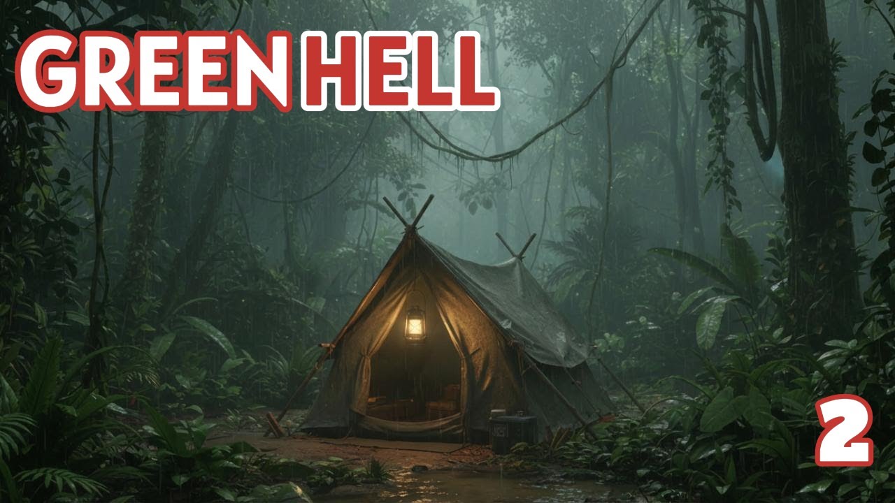 Мне эта игра на выживание нравится всё больше с каждым разом! Green Hell 2