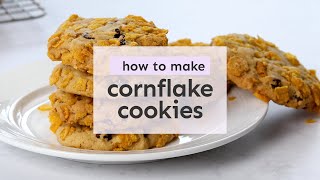 Easy Cornflake Cookies (Australian Favourite) | Sweetest Menu