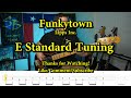 Funkytown  lipps inc bass cover with tabs