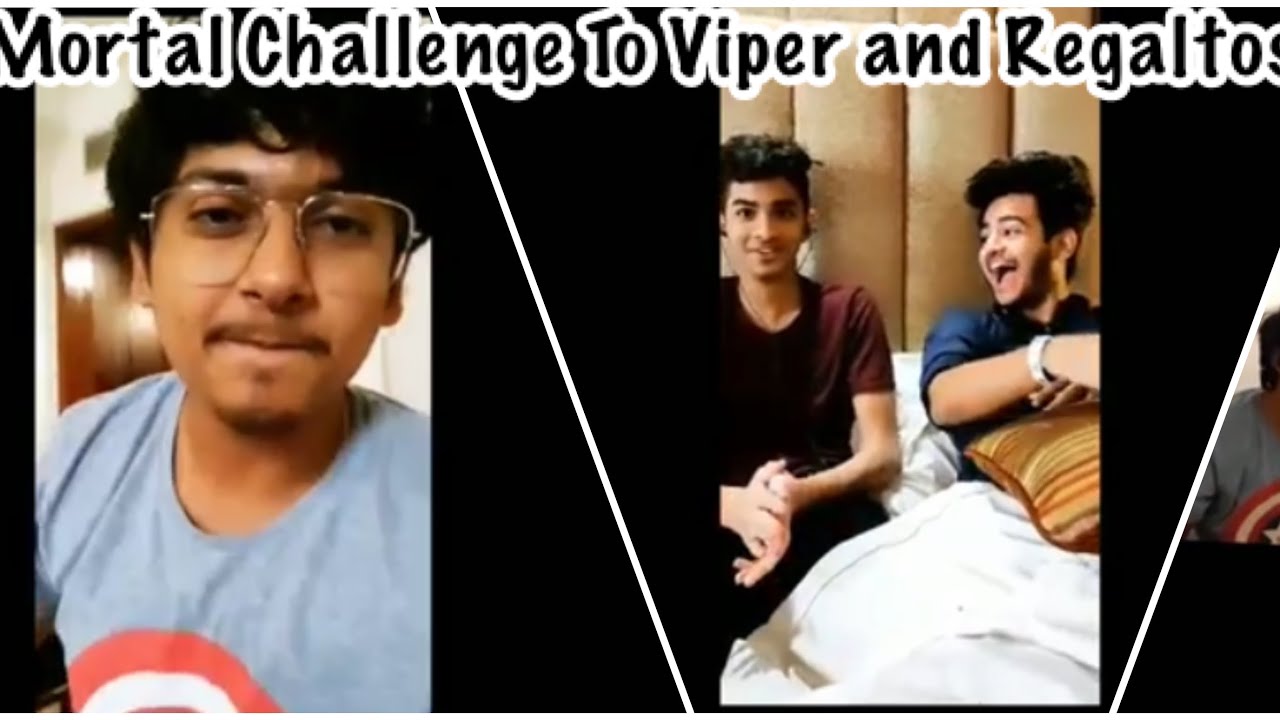 Mortal Live Instagram Whisper Challenge With Viper and Regaltos | Funny Challenge By Mortal