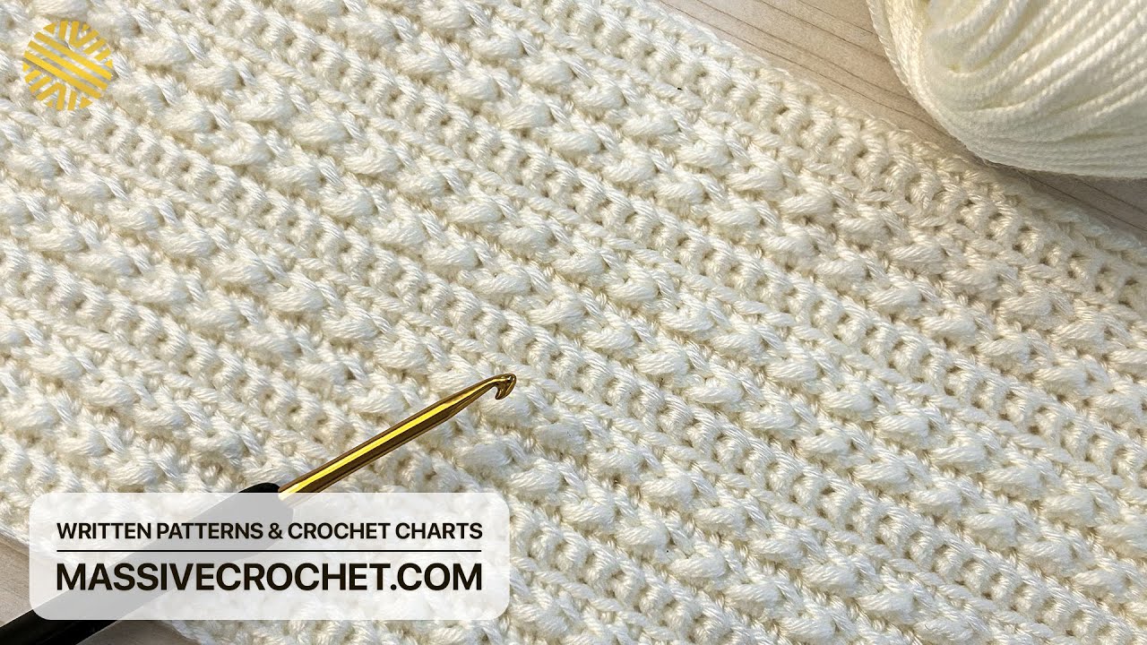 This Crochet Pattern For Beginners is ASTONISHING!👌 EASY Crochet Stitch for Blanket and Any Project