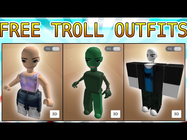 roblox trolling outfits｜TikTok Search