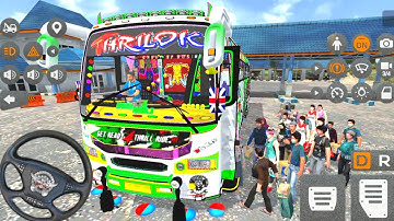 💥Bus Simulator Indonesia New Map Mod Best Android Gameplay Video