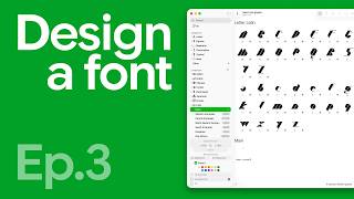 Design a font from scratch | Part 3: Basic CAPITALS