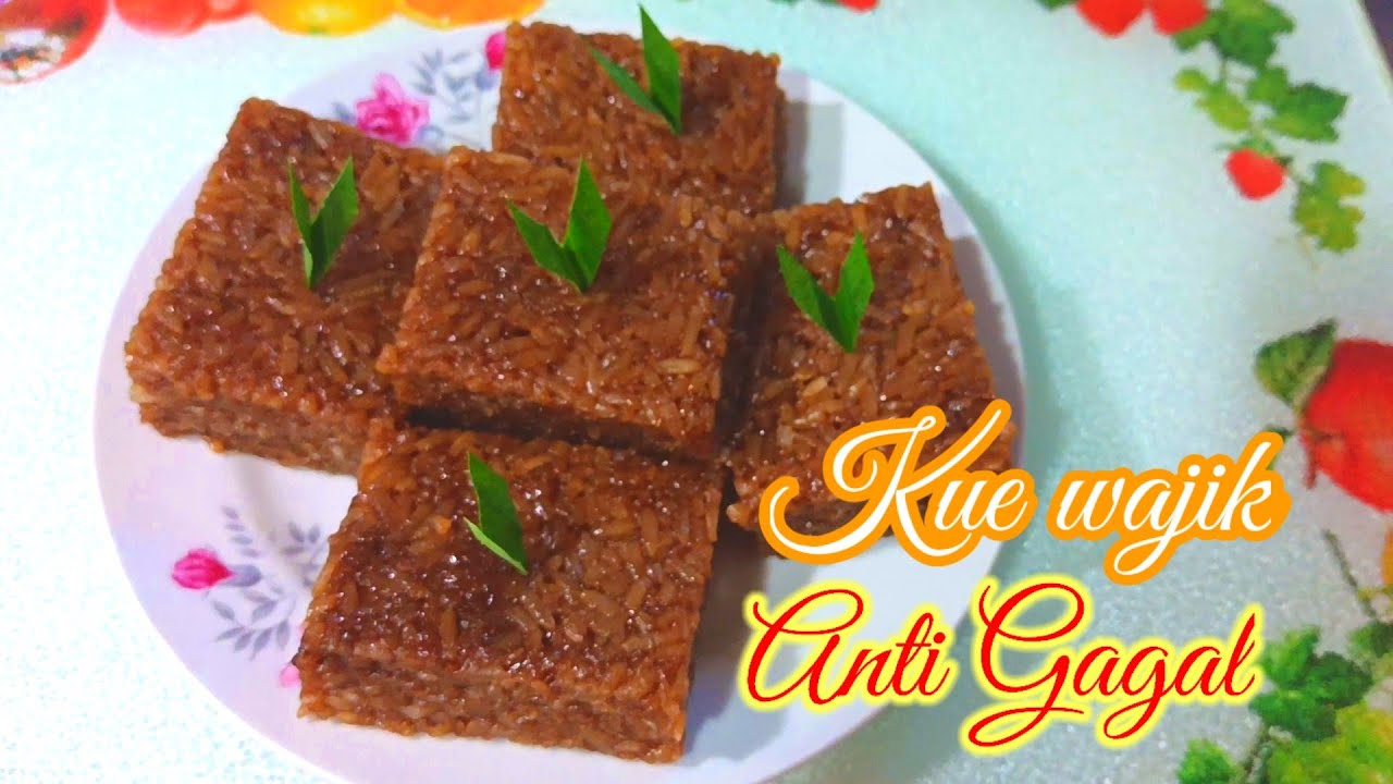 Cara mudah membuat kue wajik gula merah