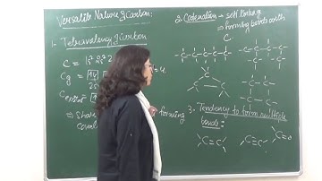 CHEM-X-4-03 Versatile nature of Carbon (2017) Pradeep Kshetrapal Physics channel