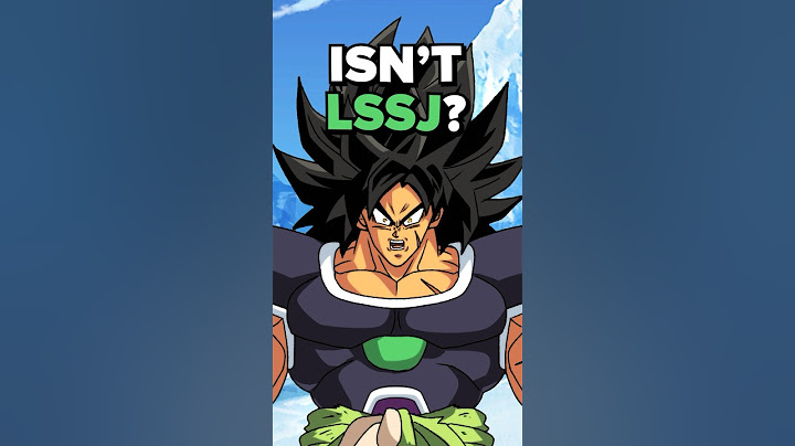 “Broly is the Legendary Super Saiyan”