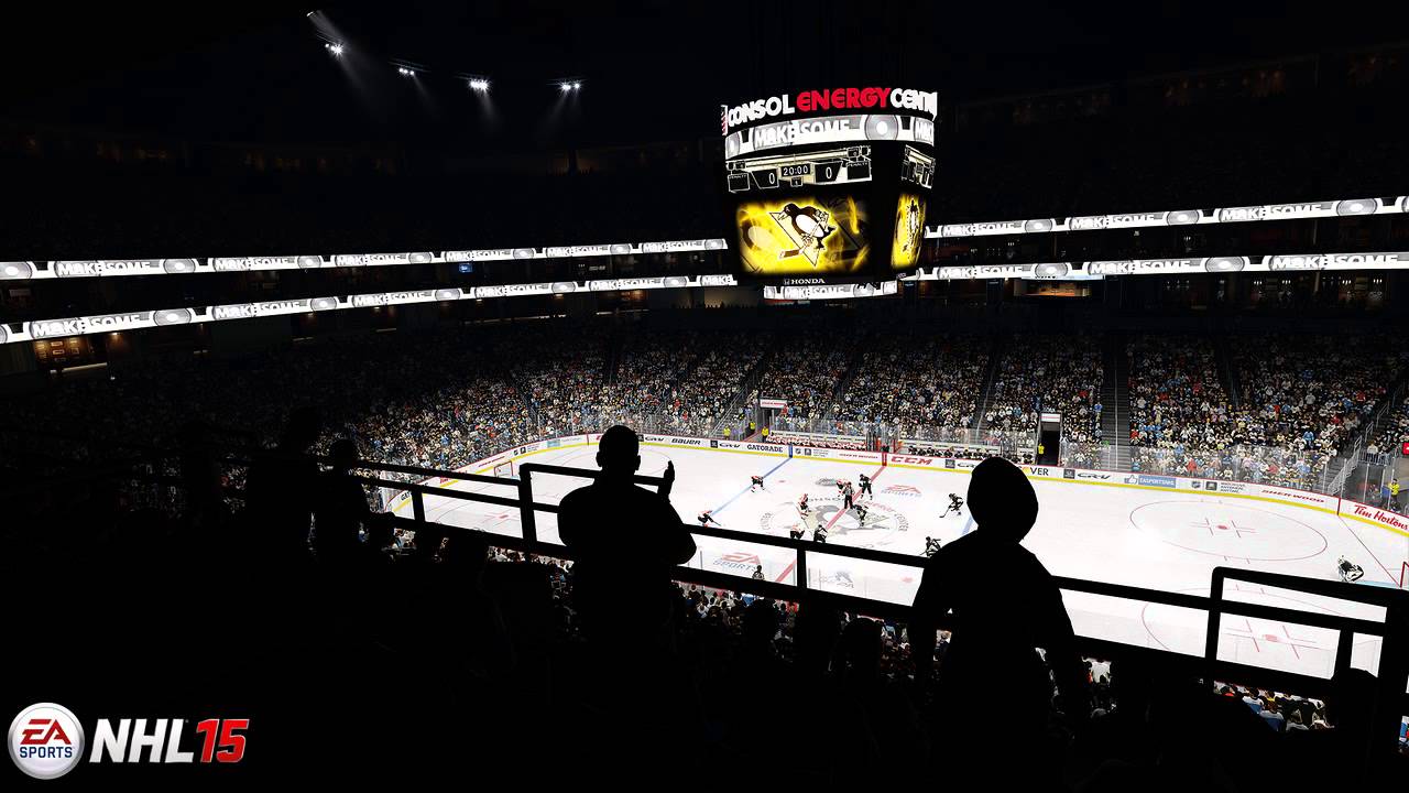 NHL 15 "New" Authentic Arenas Screenshots (Consol Energy Center and Staples Center)