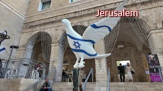 A walk through central Jerusalem on December 7