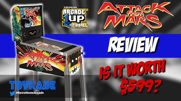 Arcade1up Attack From Mars Pinball Full Review! Is it worth $599?